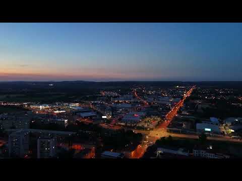 Krátký přelet dronem nad částí Českých Budějovic