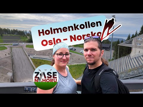 Holmenkollen - skokanský můstek nad Oslem