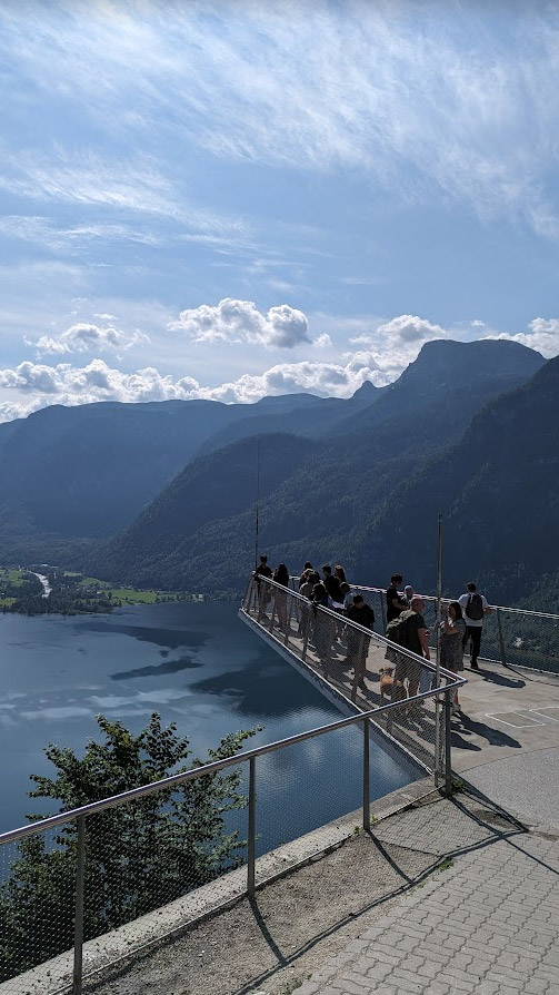 Hallstatt Welterbeblick - jdeme na vyhlídkové místo
