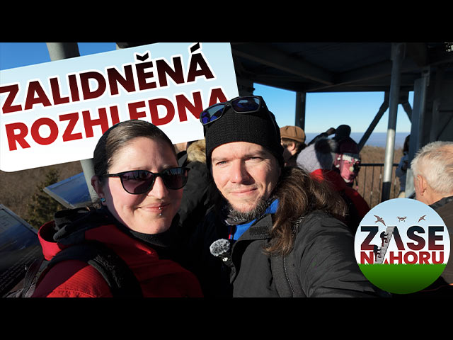 Zimní výšlap na Vysoký Kamýk: Davy lidí a úžasné výhledy!