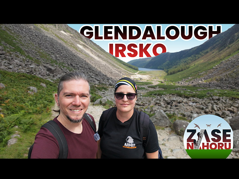 Busem z Dublinu do Glendalough - údolí dvou jezer uprostřed irské přírody