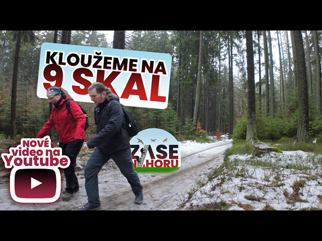 Kloužeme na Devět skal – Žďárské vrchy pod ledem 🧊⛰️